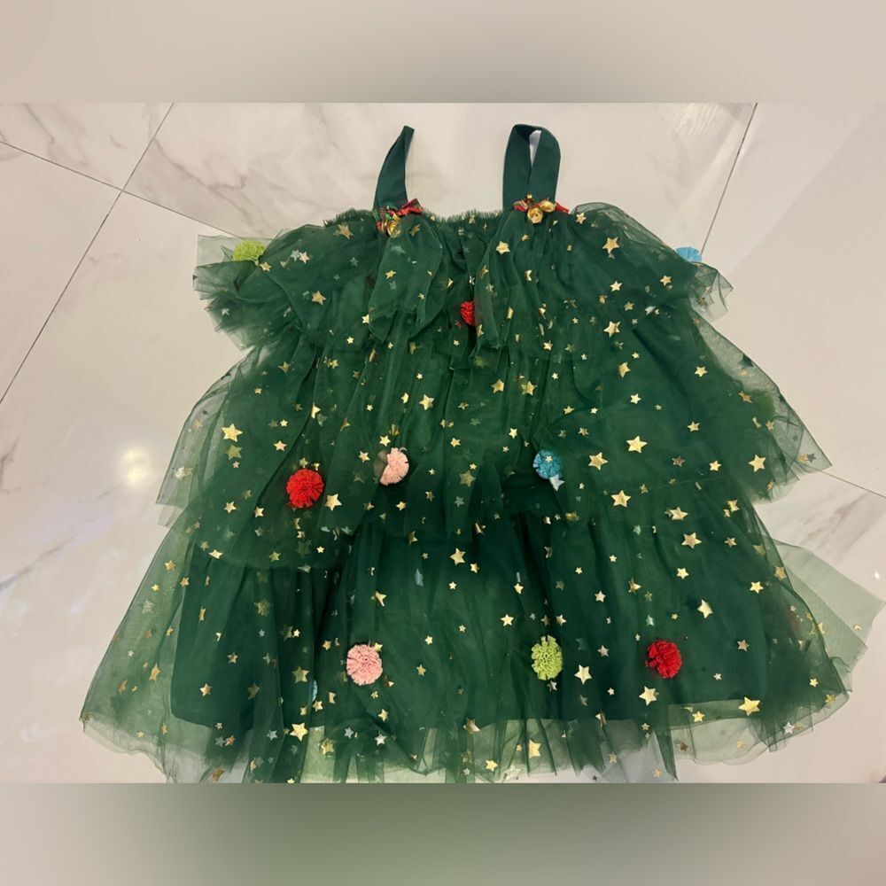 Christmas Dress with Bells kids #22